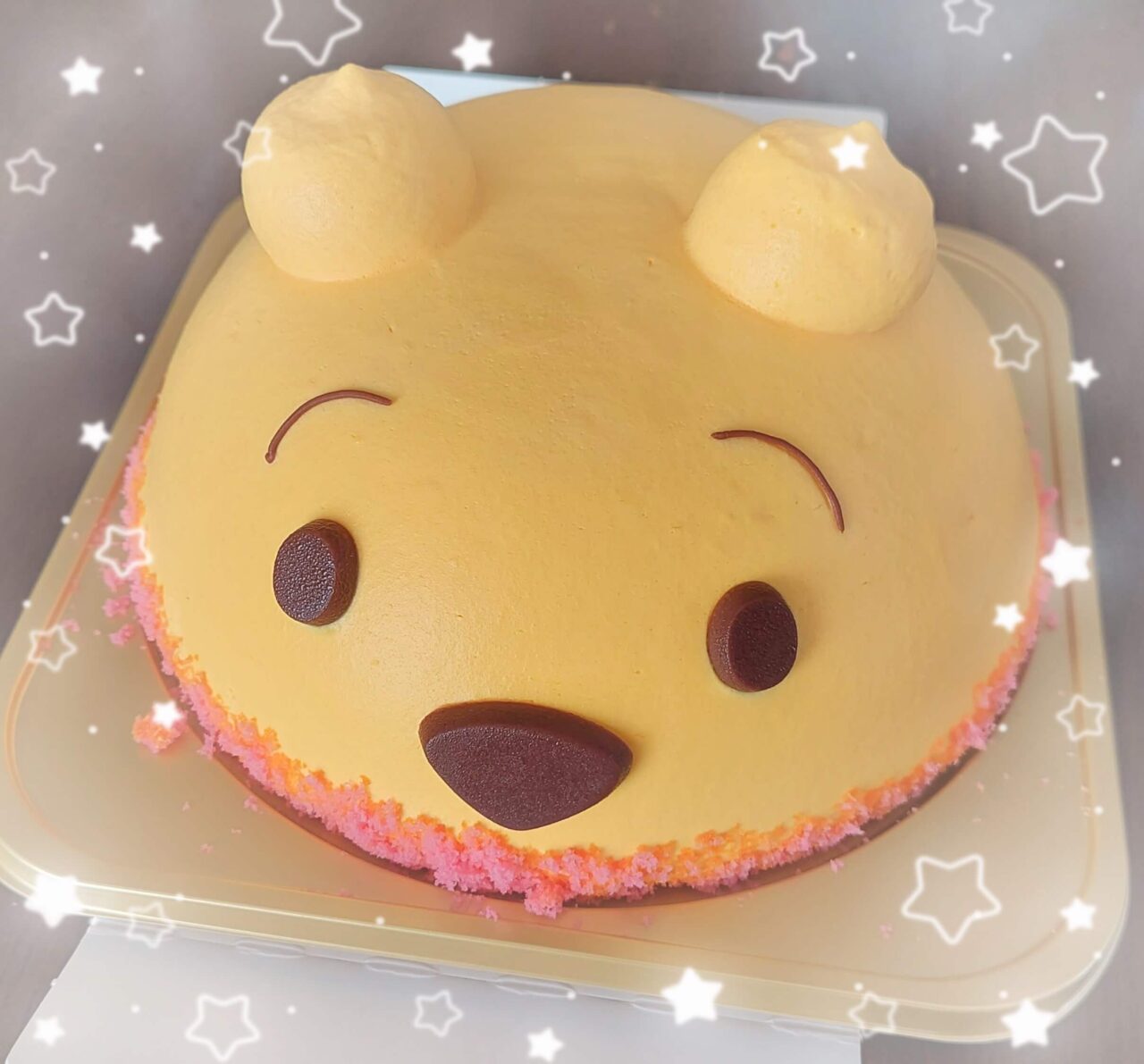 プーさんケーキ